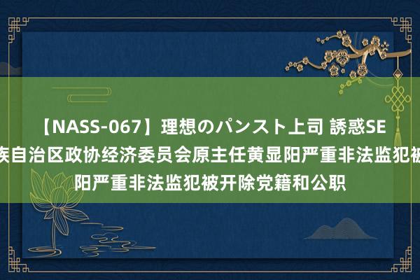 【NASS-067】理想のパンスト上司 誘惑SEX総集編 广西壮族自治区政协经济委员会原主任黄显阳严重非法监犯被开除党籍和公职