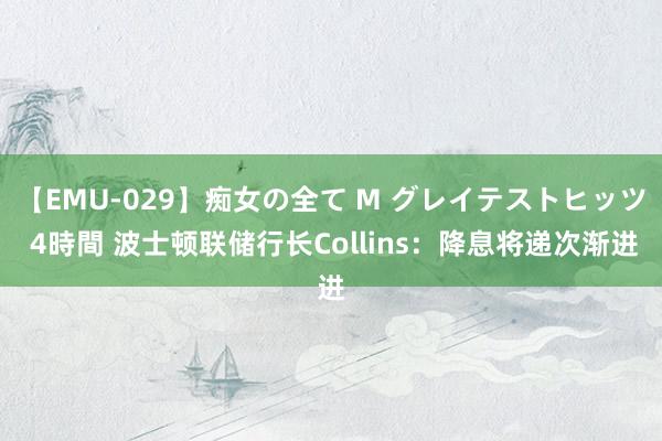 【EMU-029】痴女の全て M グレイテストヒッツ 4時間 波士顿联储行长Collins：降息将递次渐进