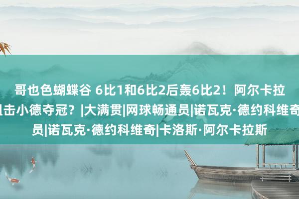 哥也色蝴蝶谷 6比1和6比2后轰6比2！阿尔卡拉斯重回巅峰，法网阻击小德夺冠？|大满贯|网球畅通员|诺瓦克·德约科维奇|卡洛斯·阿尔卡拉斯